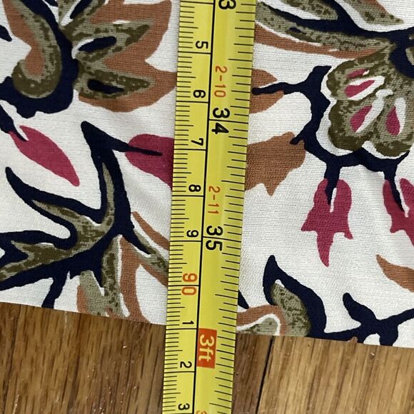 TORY BURCH Esmeralda Floral Vine Dress Size 8 Multicolor NEW Designer Silk - Picture 10 of 12